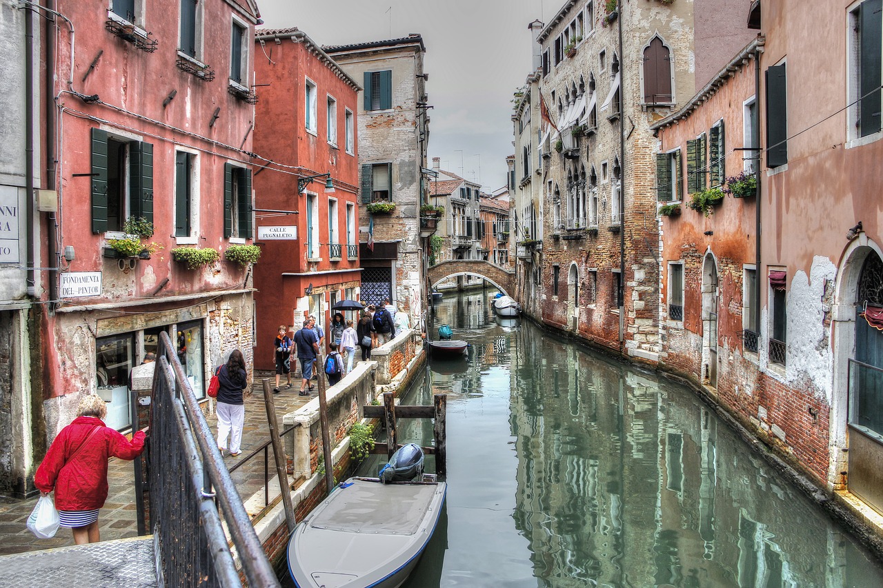 venice channel italy free photo