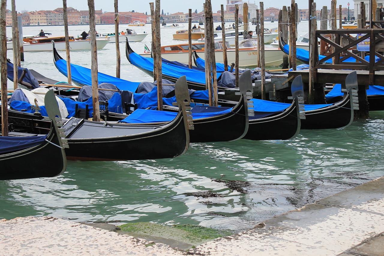 venice gondola italy free photo