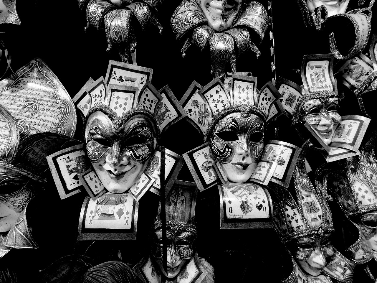 venice masks carnival free photo