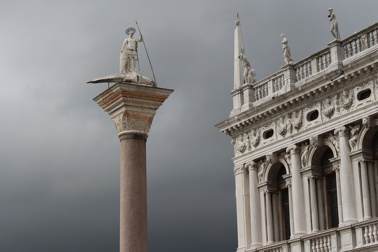 venice italy overcast free photo