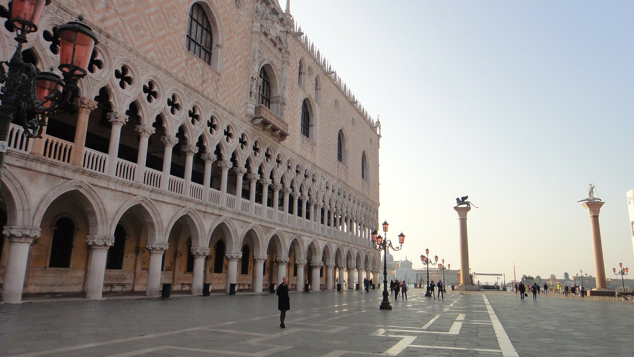 venice italy st mark's square free photo