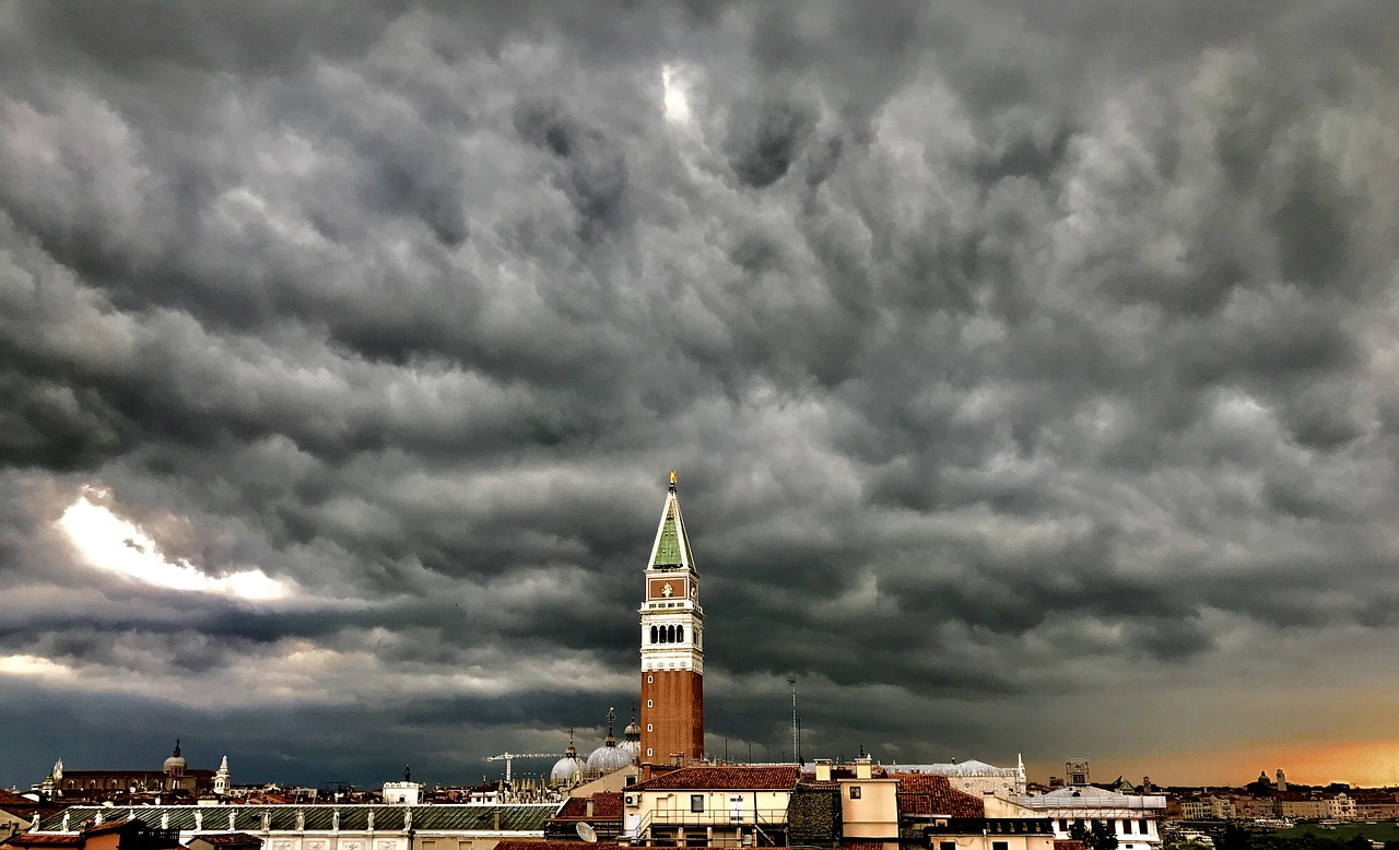 venice skyline italy free photo