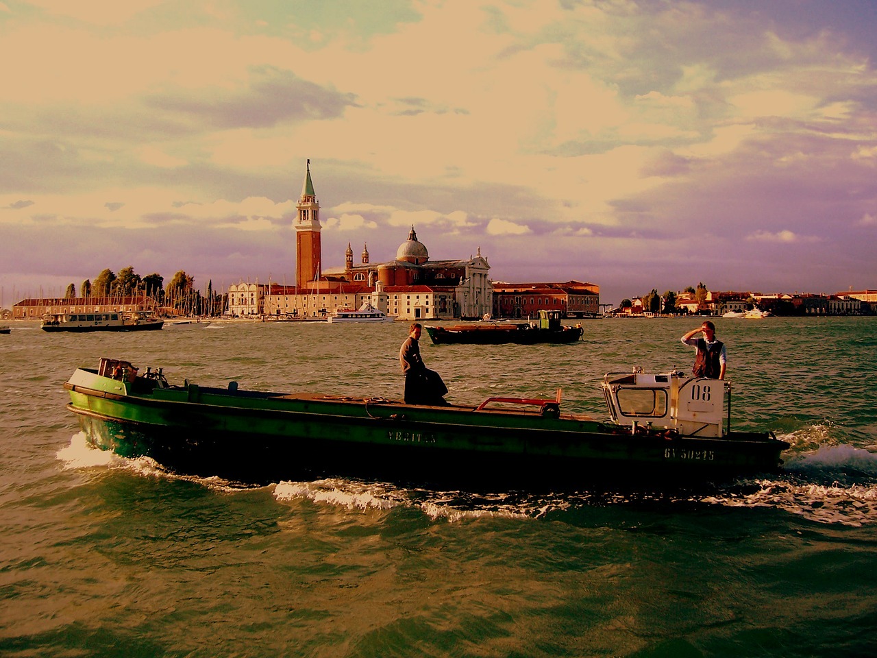 venice boat water free photo