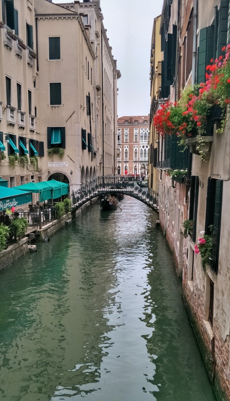 venice bridge canal free photo