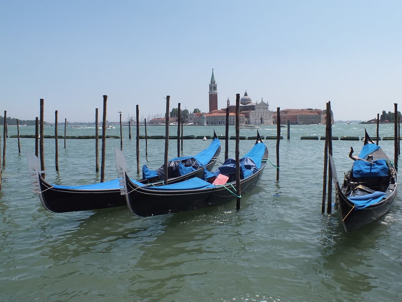 venice italy gondola free photo