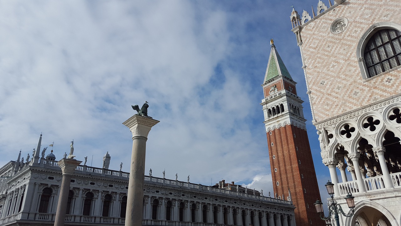 venice san marco square italy free photo