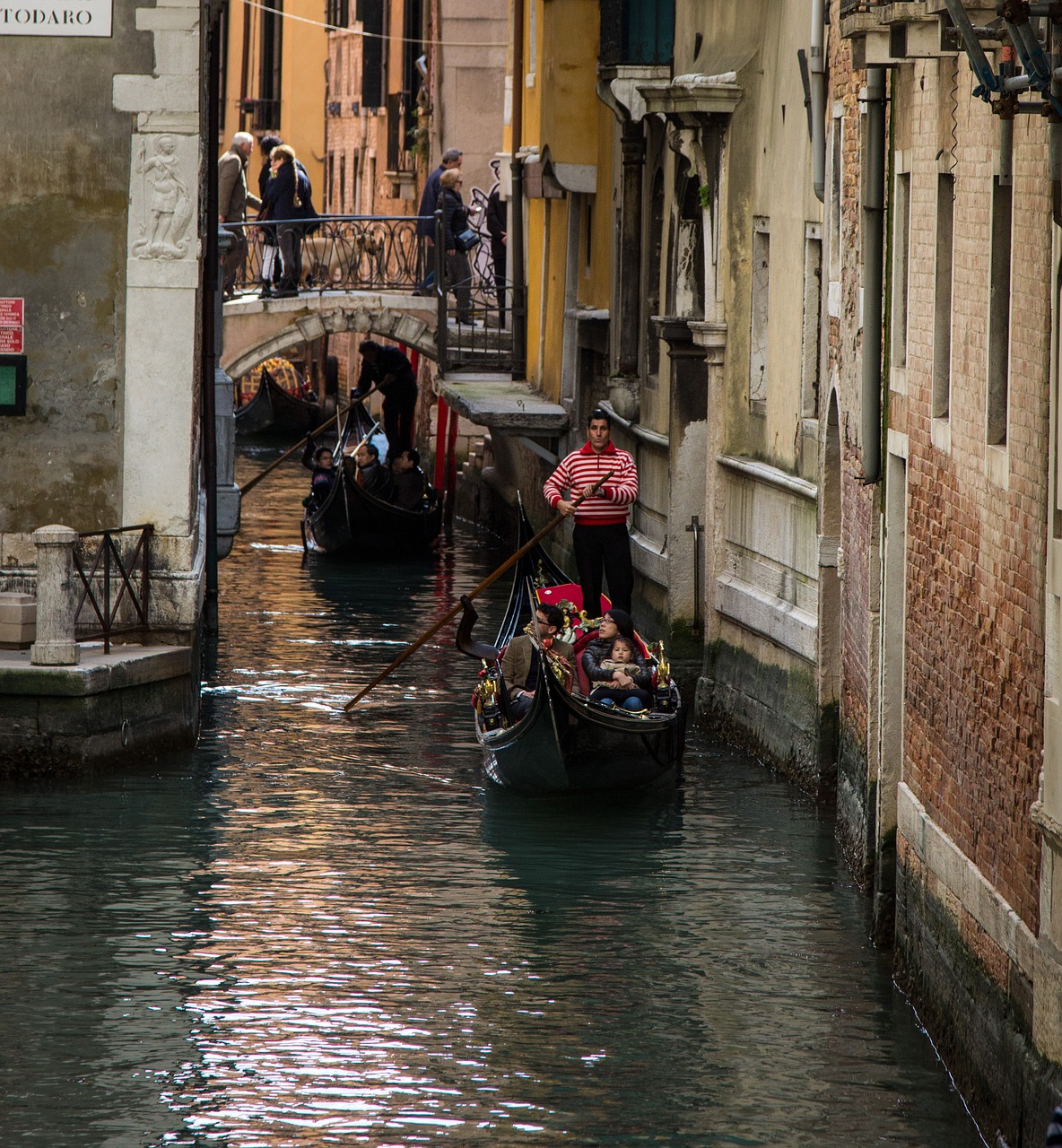 venice gondola italy free photo