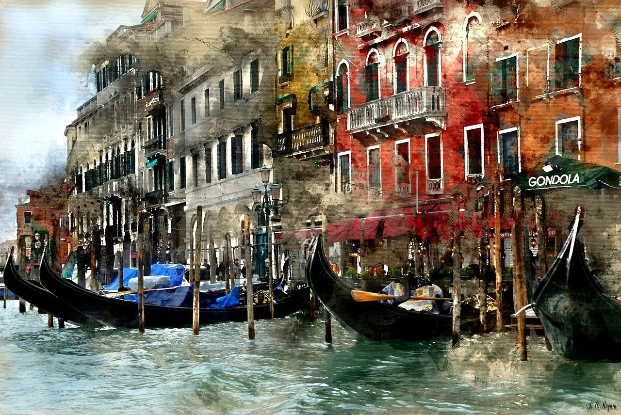 venice modern art free photo