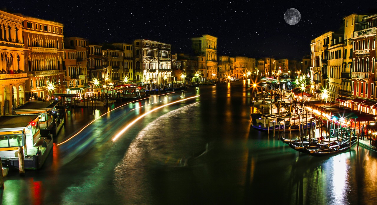 venice canal italy free photo