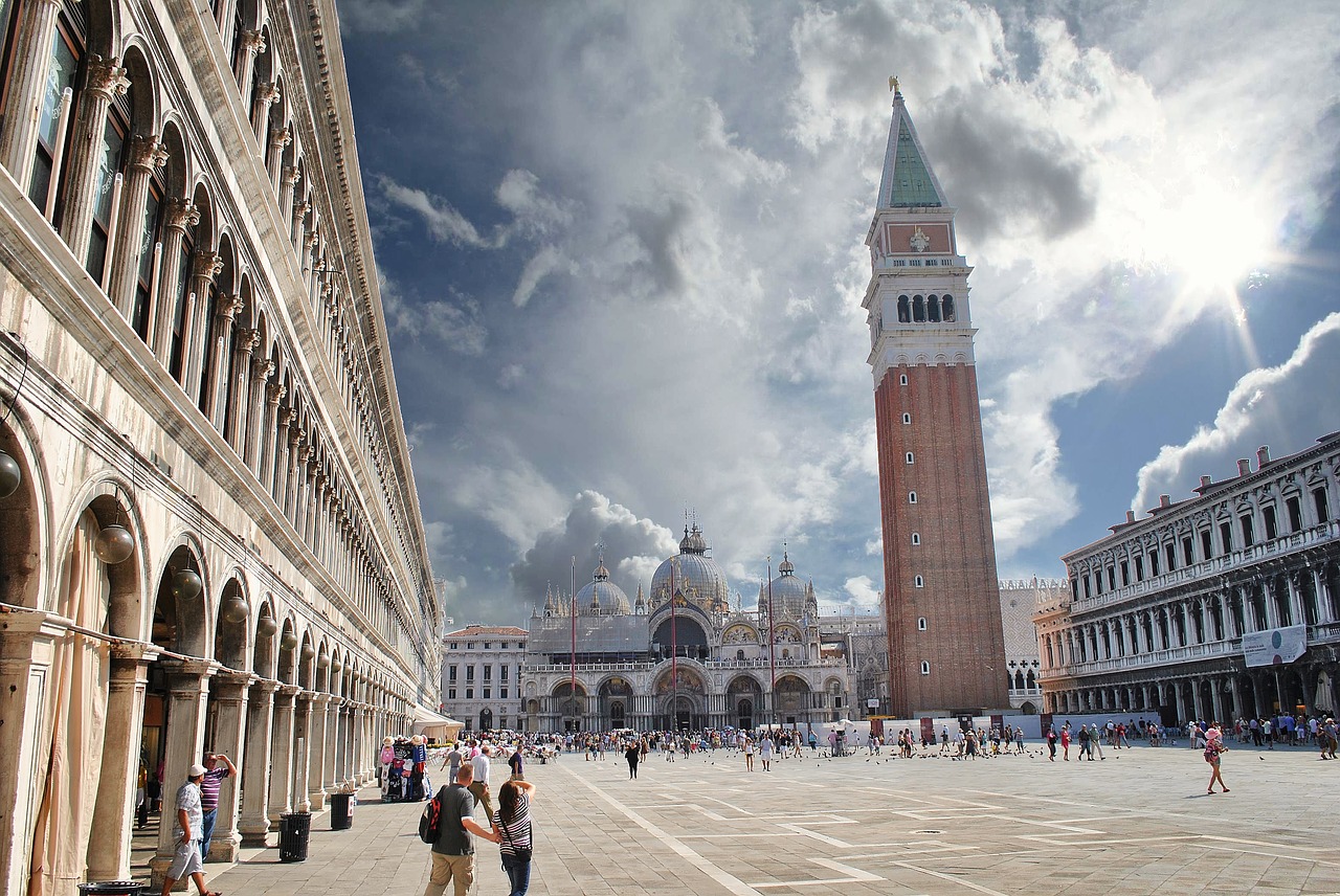 venice  piazza  st mark's free photo