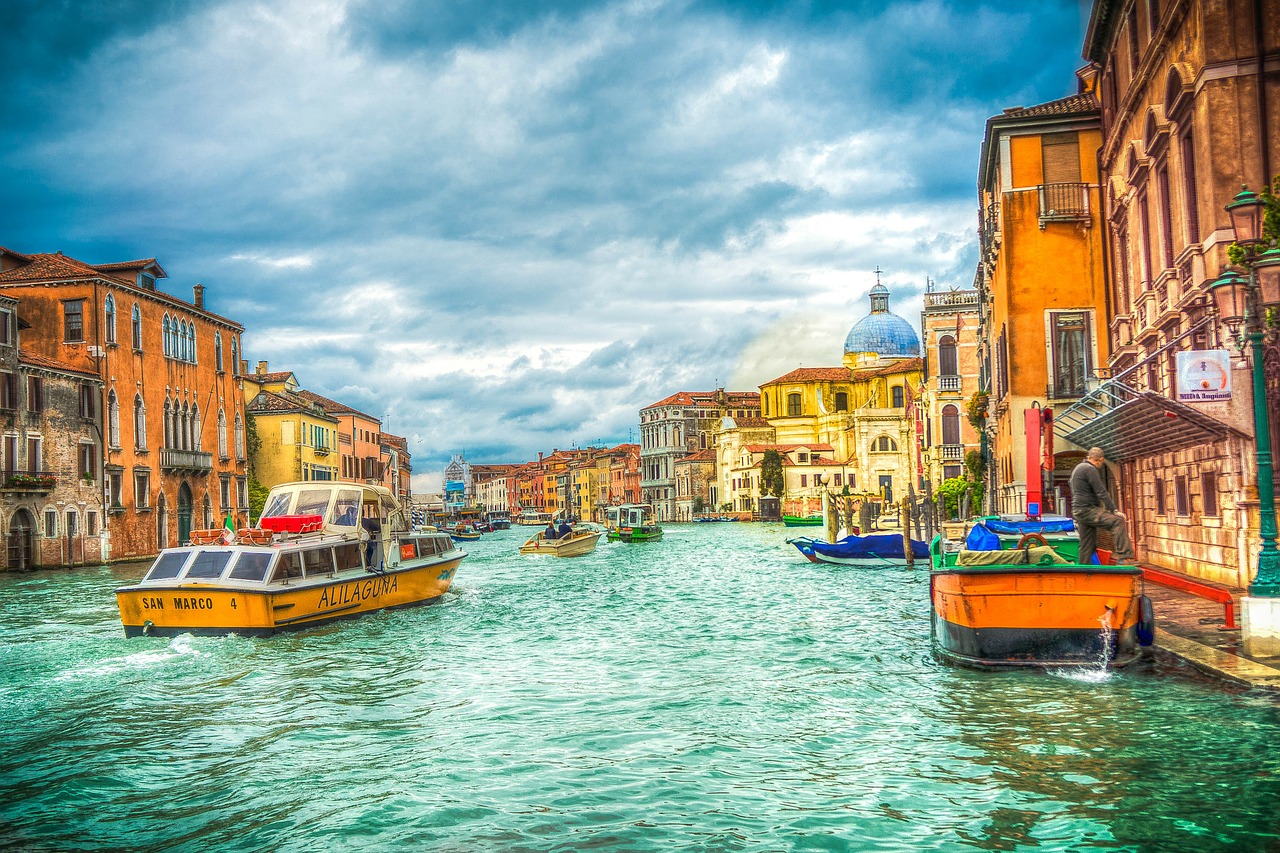 venice italy gondola free photo