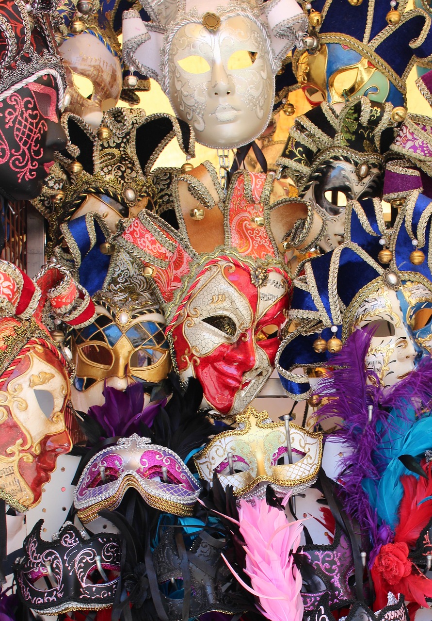 venice  masks  carnival free photo