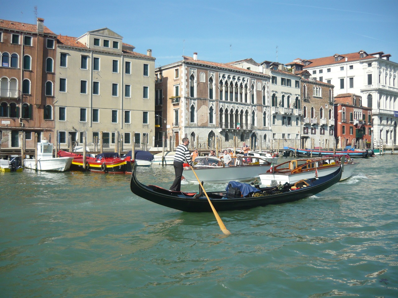 venice italy gondola free photo