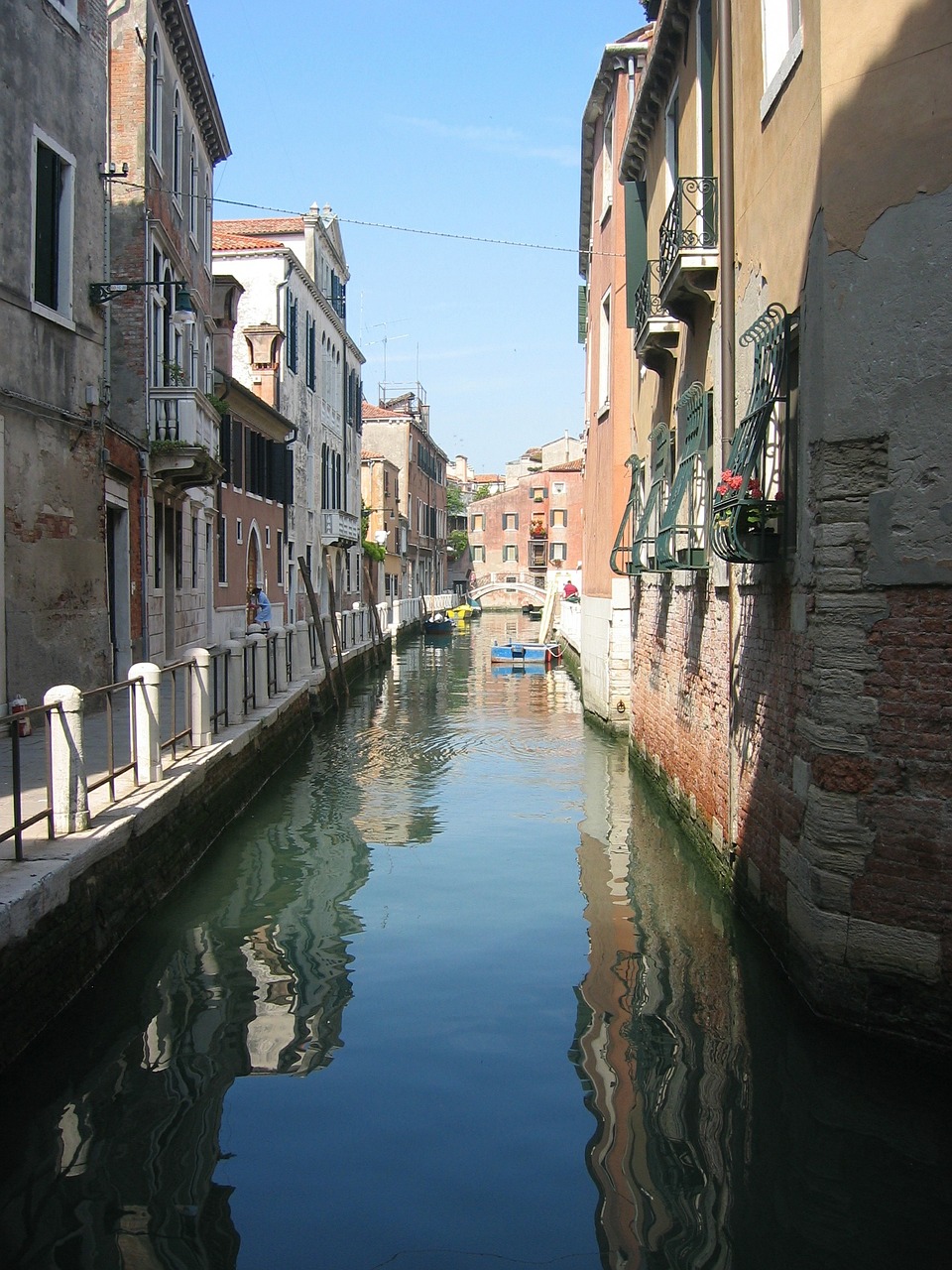 venice canal waterway free photo