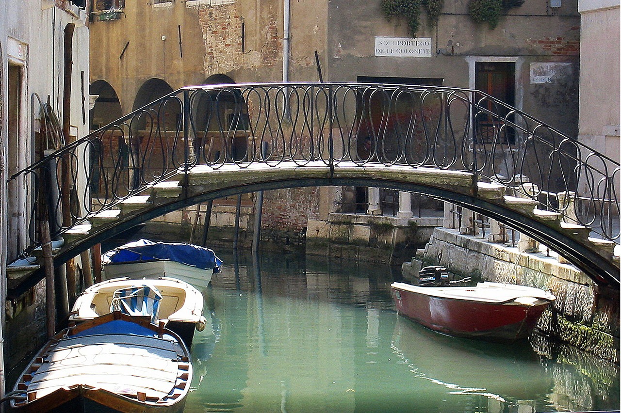 venice bridge italy free photo