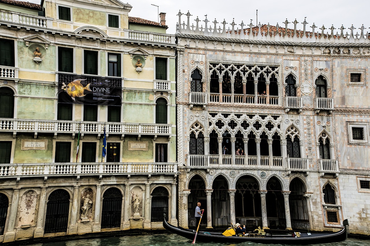 venice old houses italy free photo