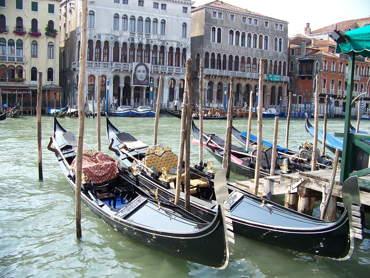 venice italy gondola free photo