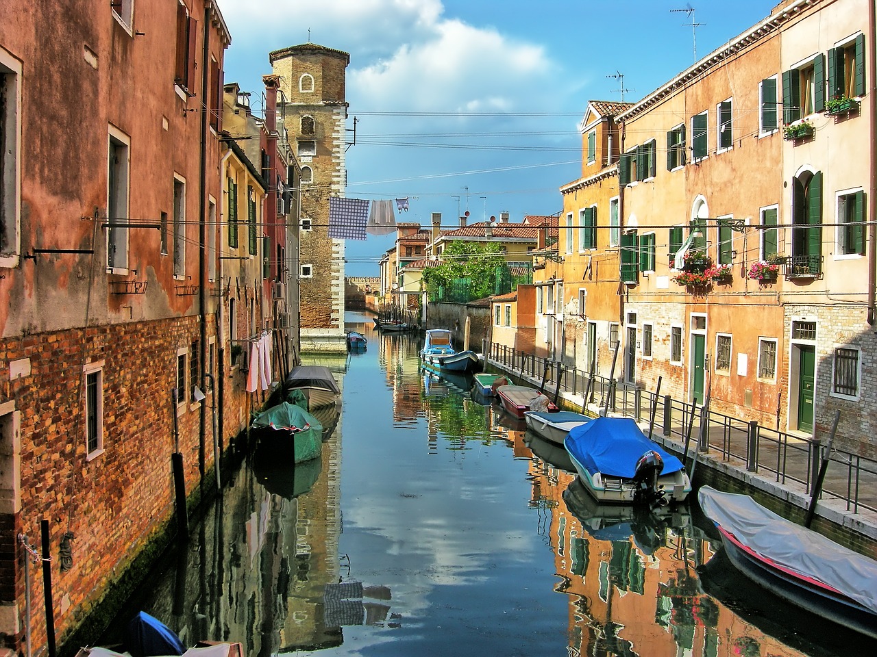 venice channels italy free photo