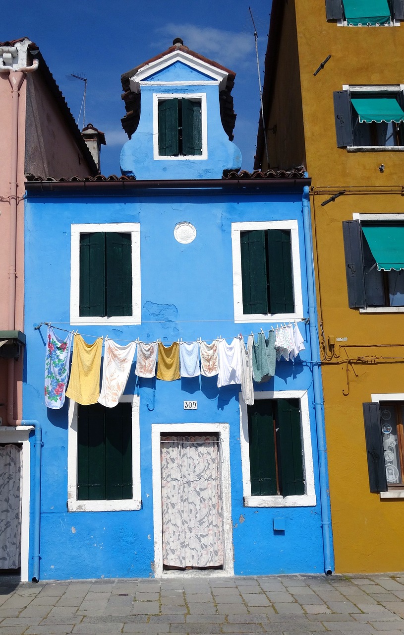 venice italy burano free photo