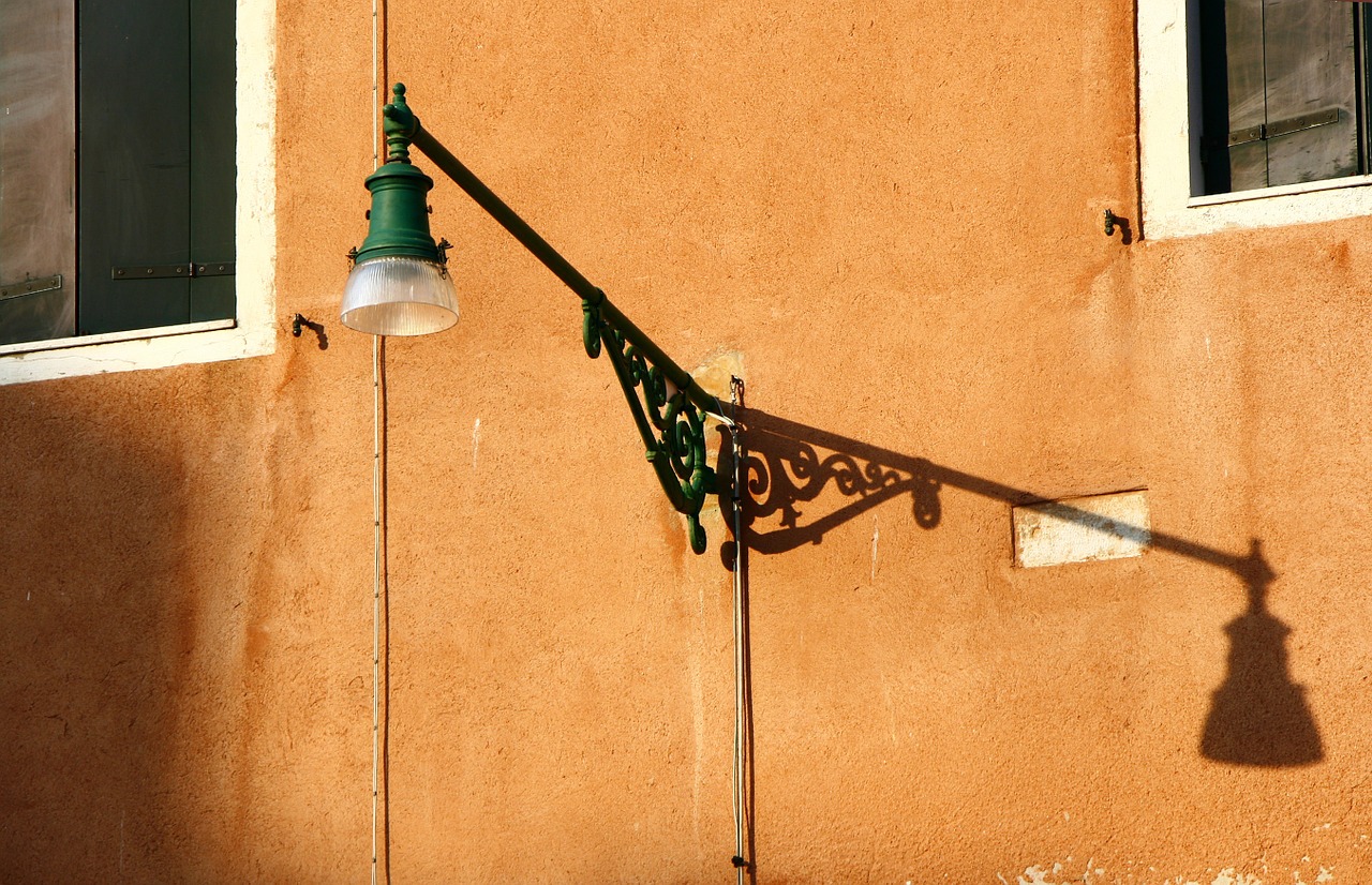 venice lantern shadow free photo