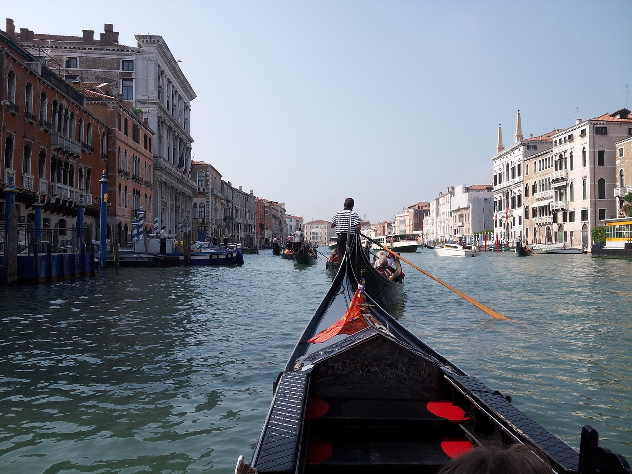 venice italy gondola free photo