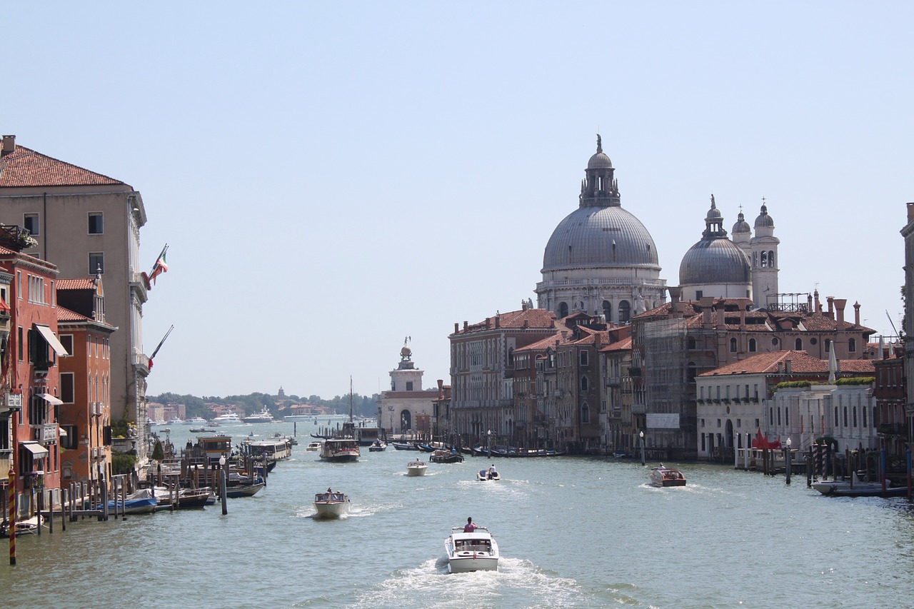 venice boats water free photo