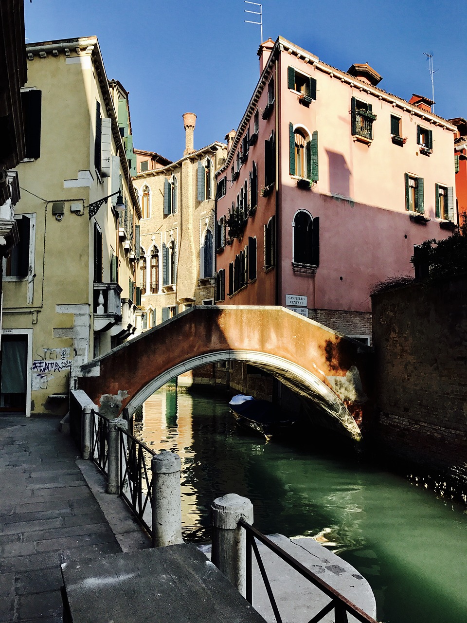 venice bridge venice river free photo