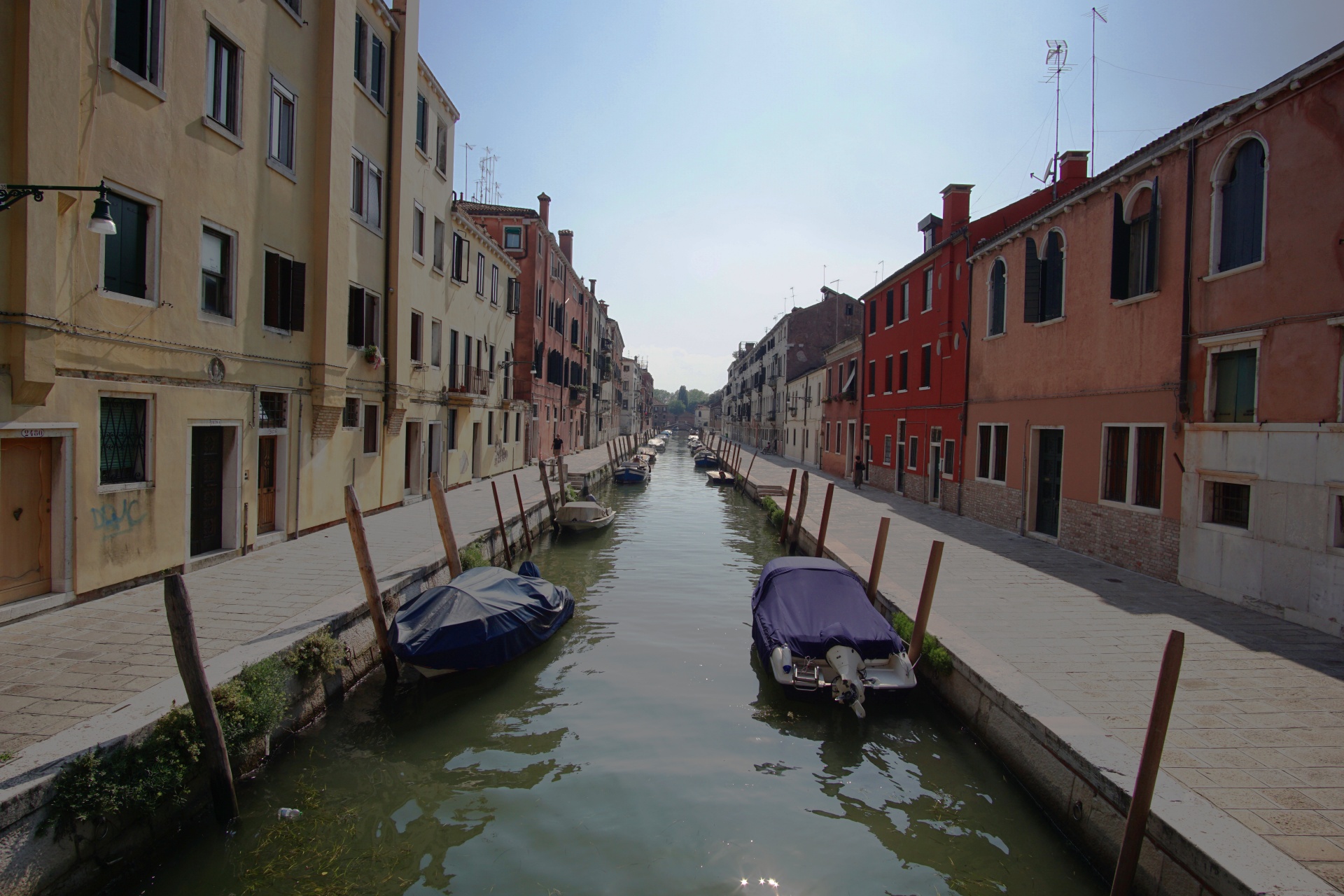 long canal venice water free photo