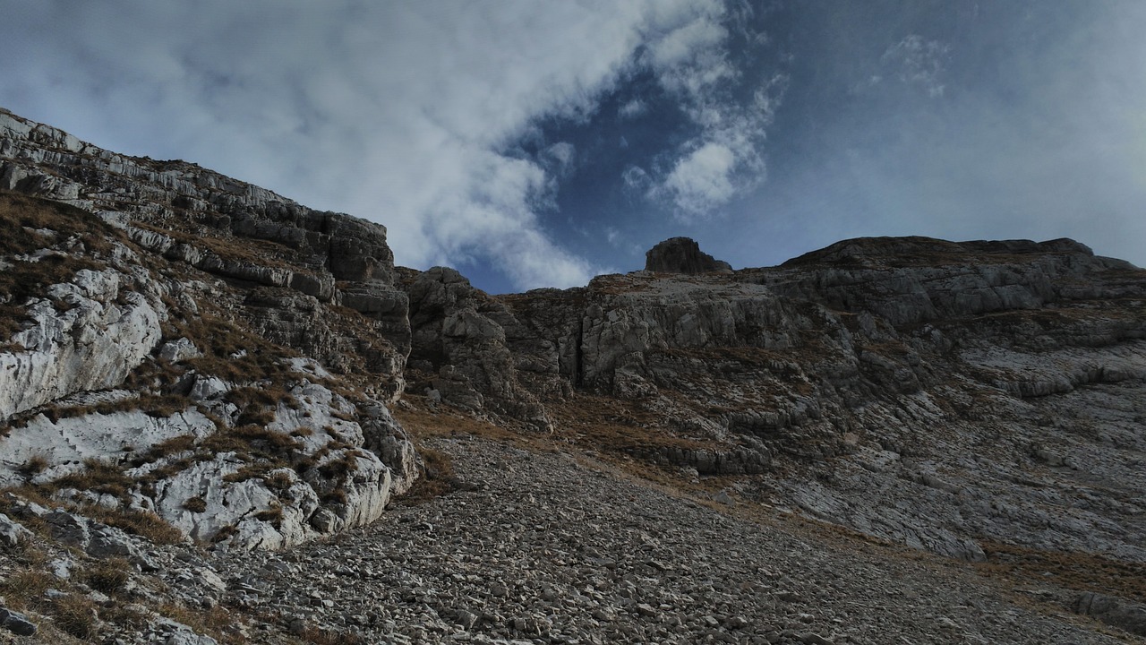 vercors mountain fall free photo