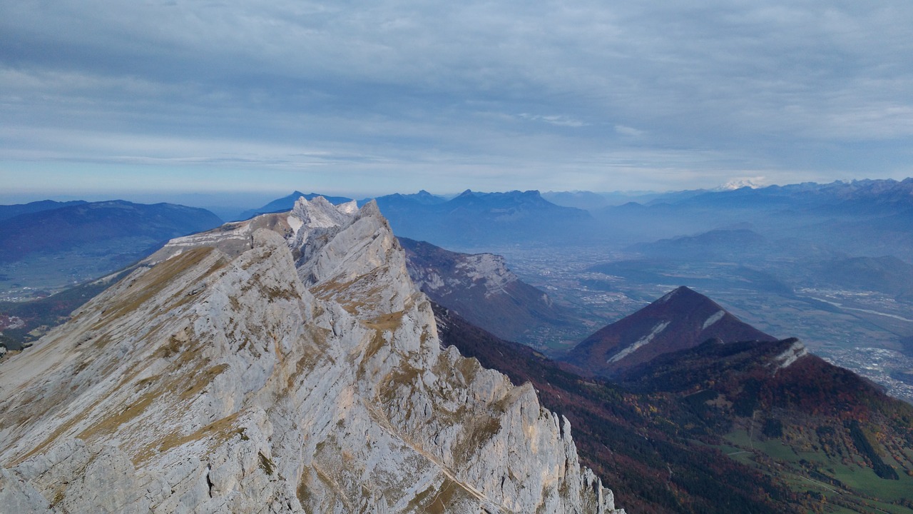 vercors mountain fall free photo