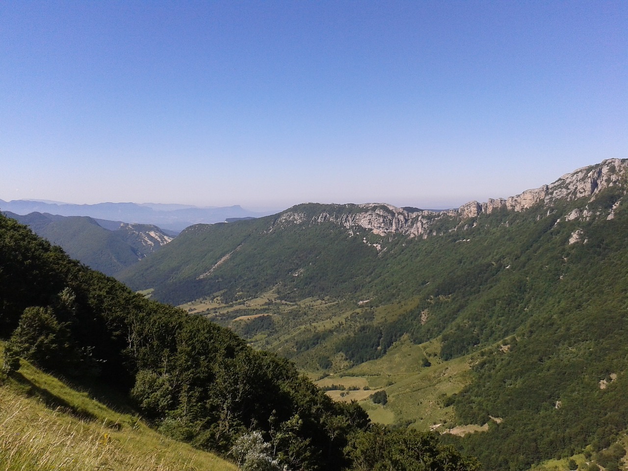 vercors mountains landscape free photo