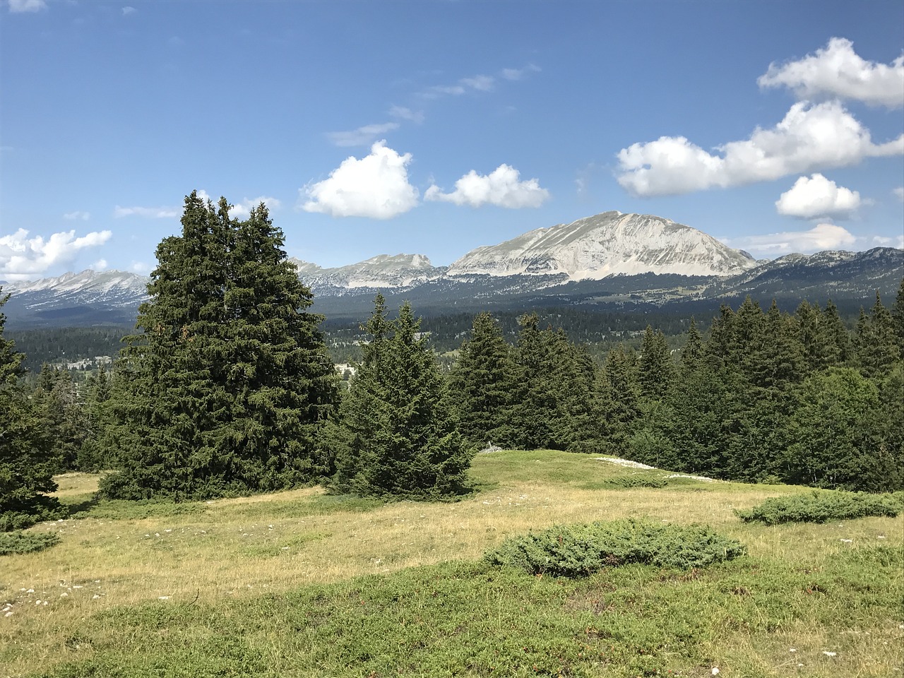 vercors mountain landscape free photo