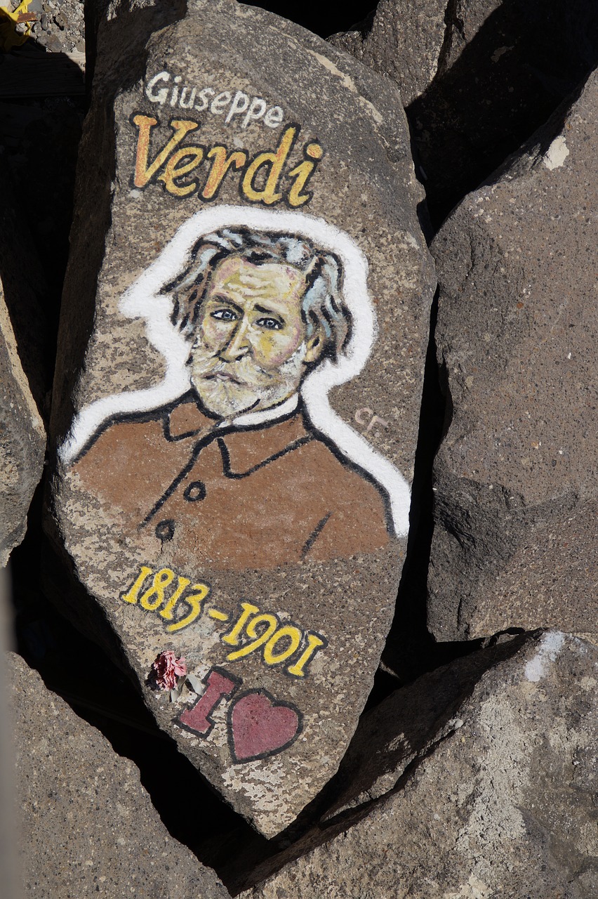 verdi composer art free photo