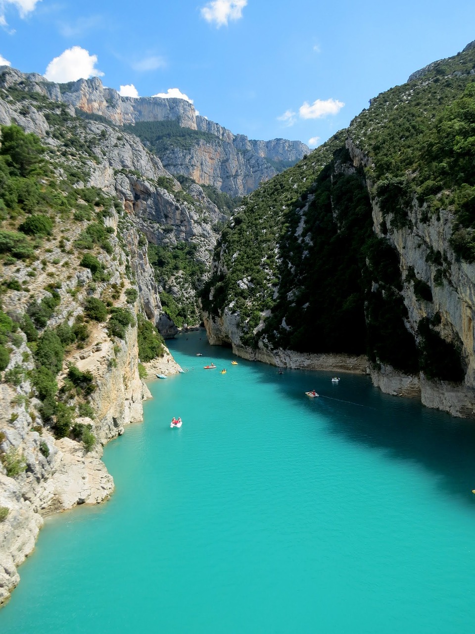 verdon river sky free photo