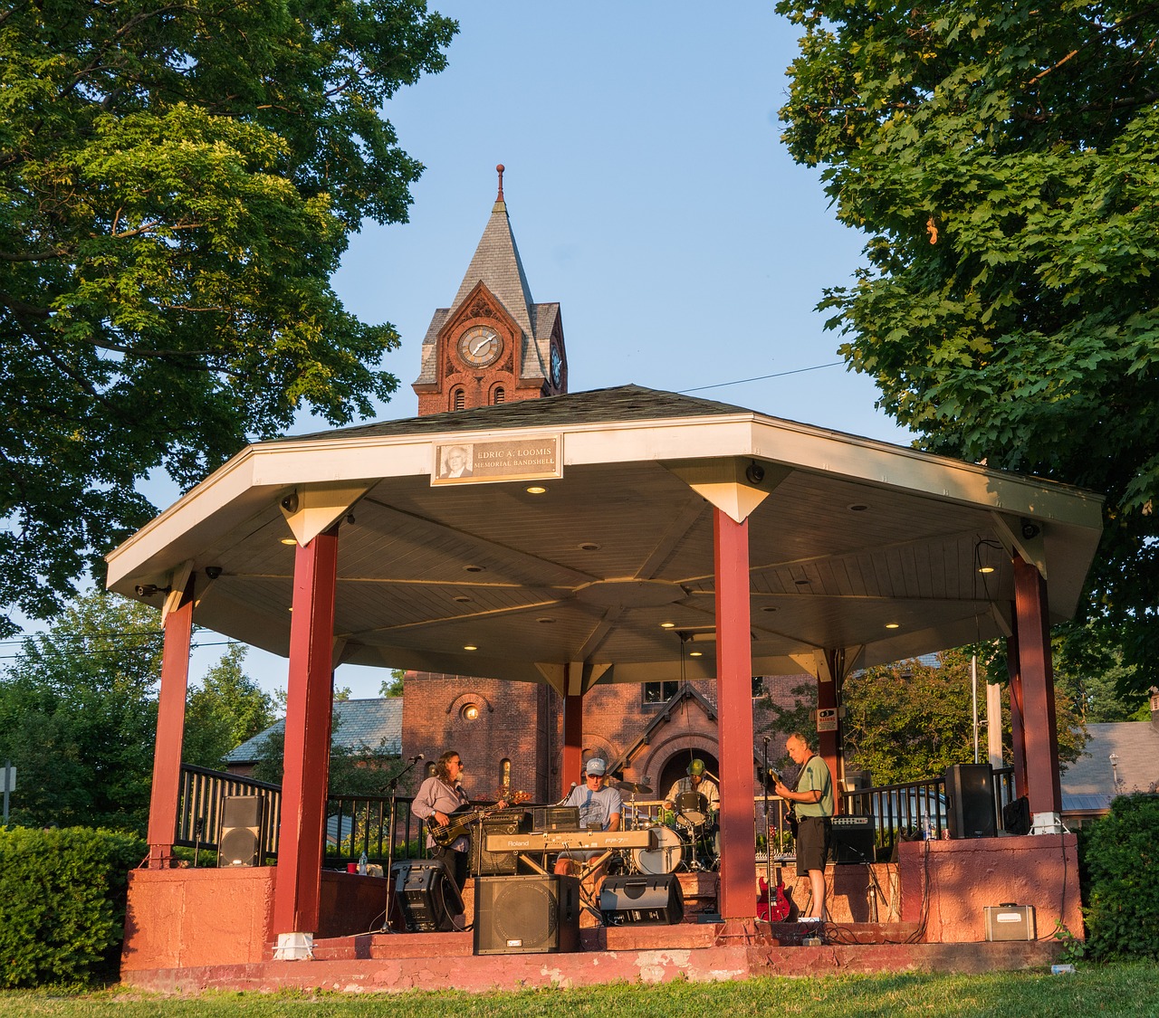 vermont st albans gazebo free photo