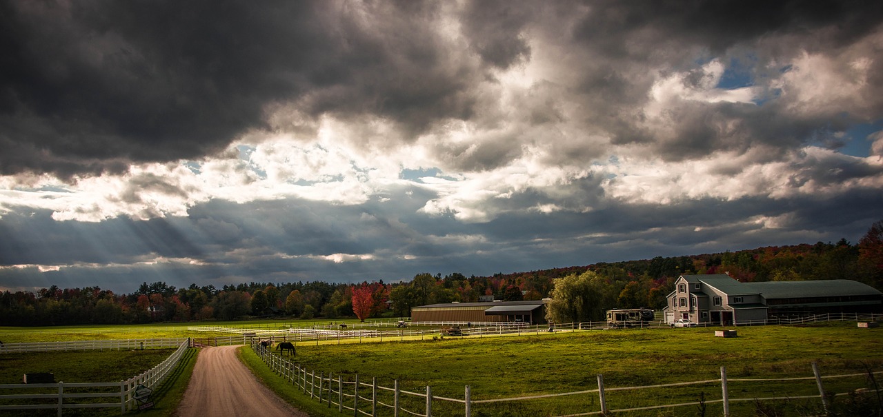 vermont farm farmland free photo