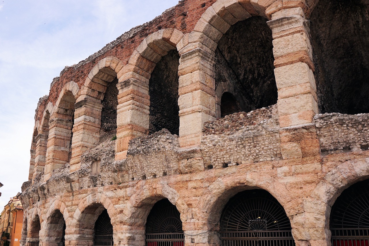 verona arena building free photo