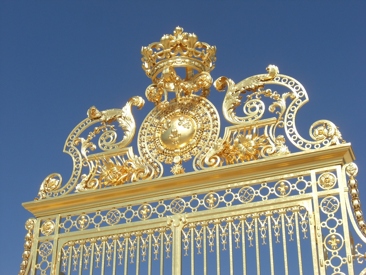 versailles gate gold free photo