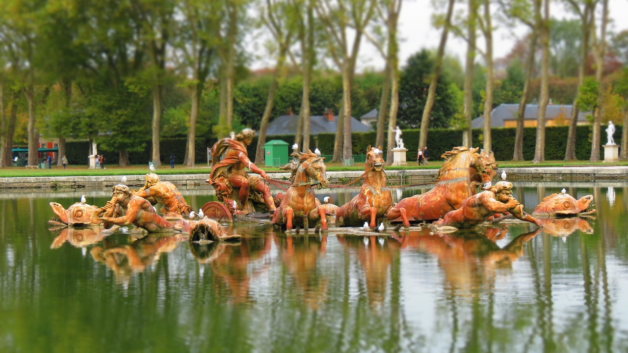 versailles fountains france free photo