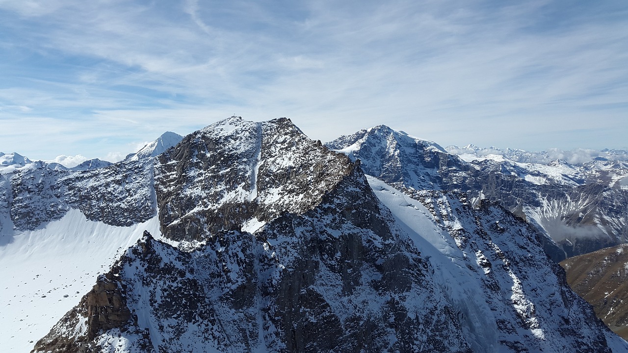 vertainspitze glacier south tyrol free photo