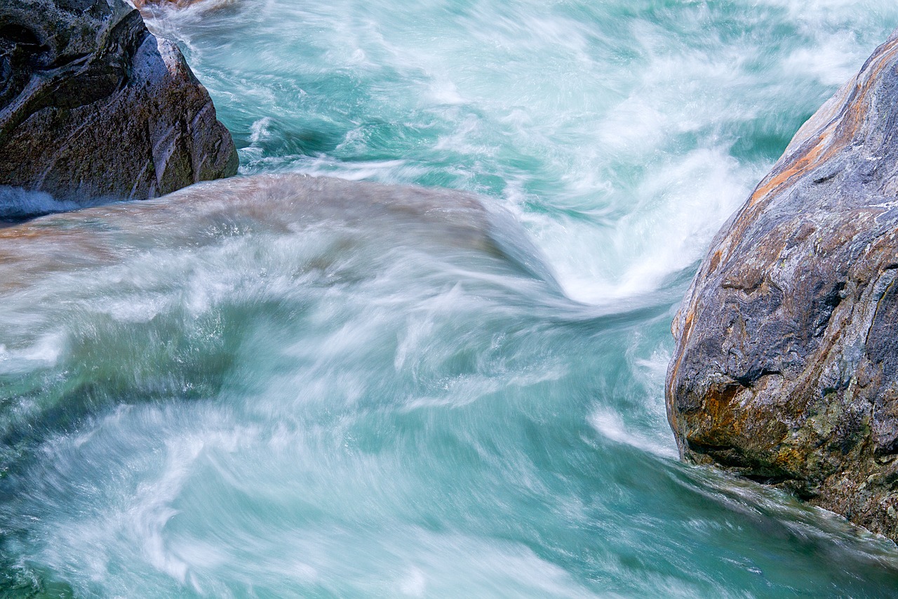 verzasca water and stone switzerland free photo