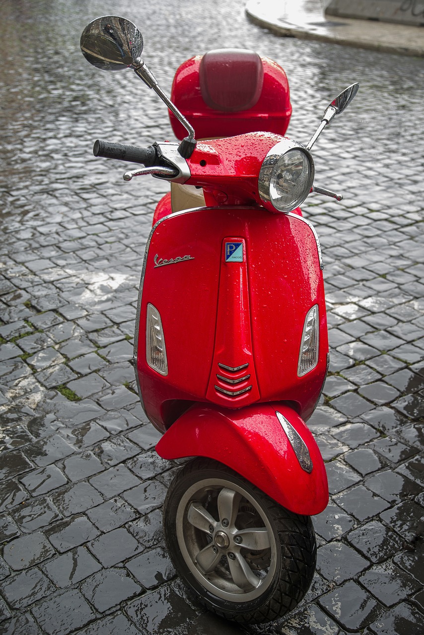 vespa  scooter  motorcycle free photo