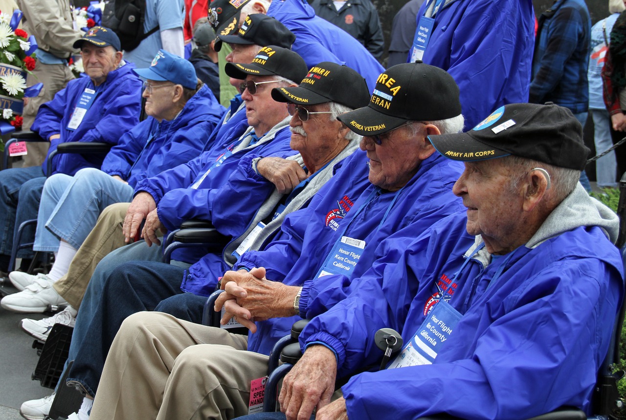 veterans korea war memorial free photo