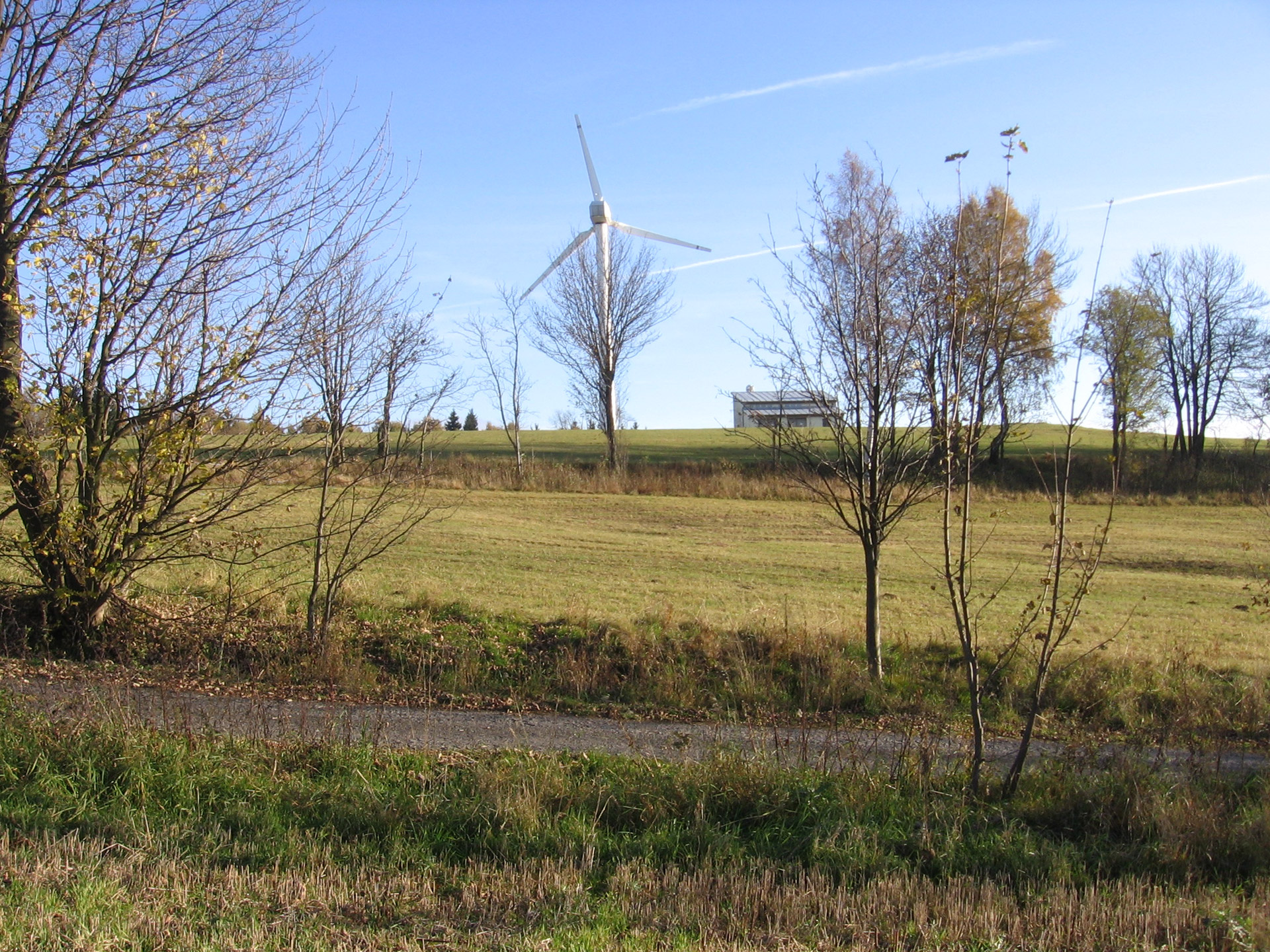 wind turbine propeller wind power free photo