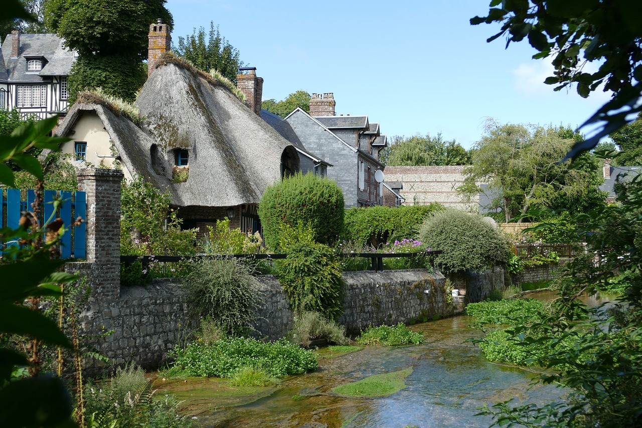 veules-les-roses  france  village free photo