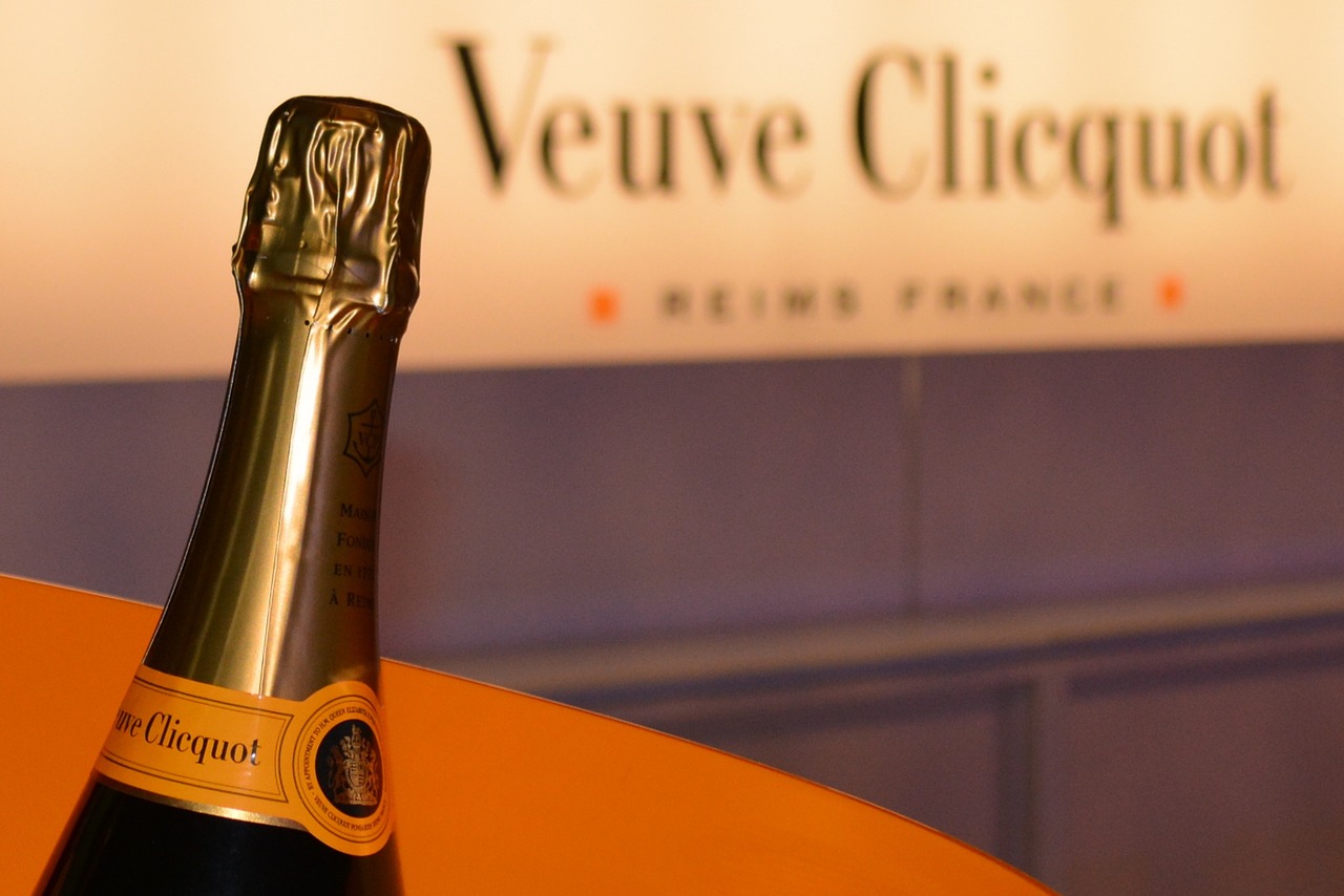 veuve clicquot champagne bottle champagne free photo