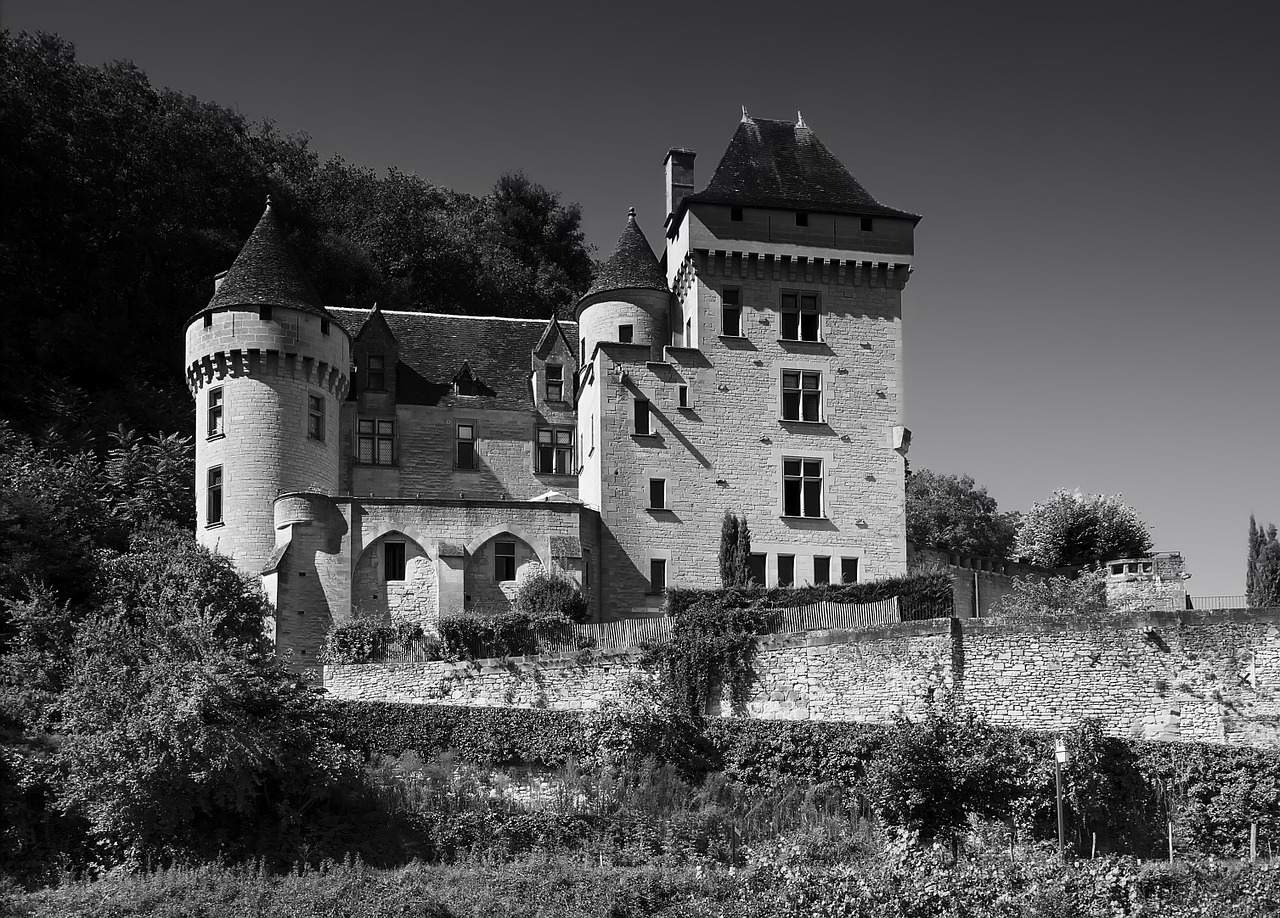 vezac france malartie castle free photo