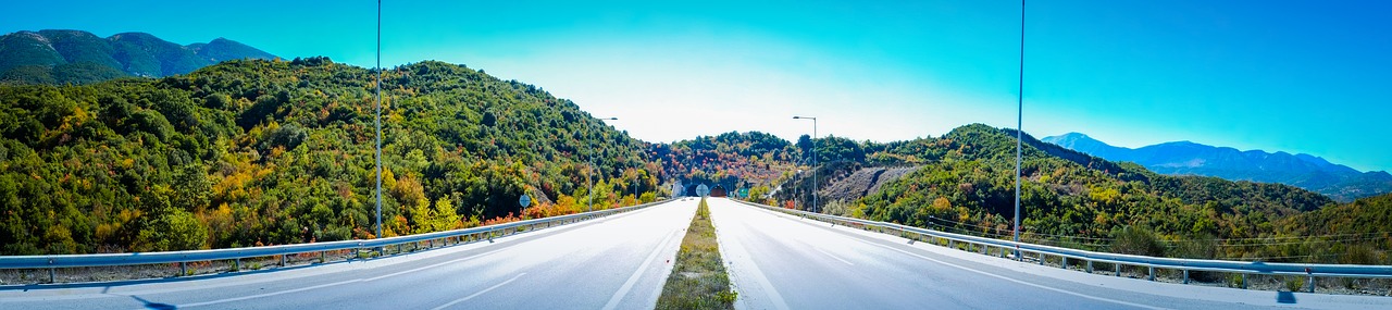 via egnatia route motorway expressway free photo