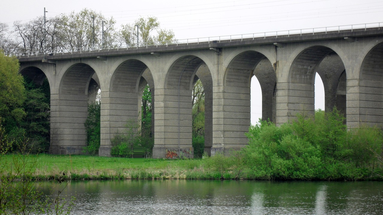 viaduct upper lake nature free photo