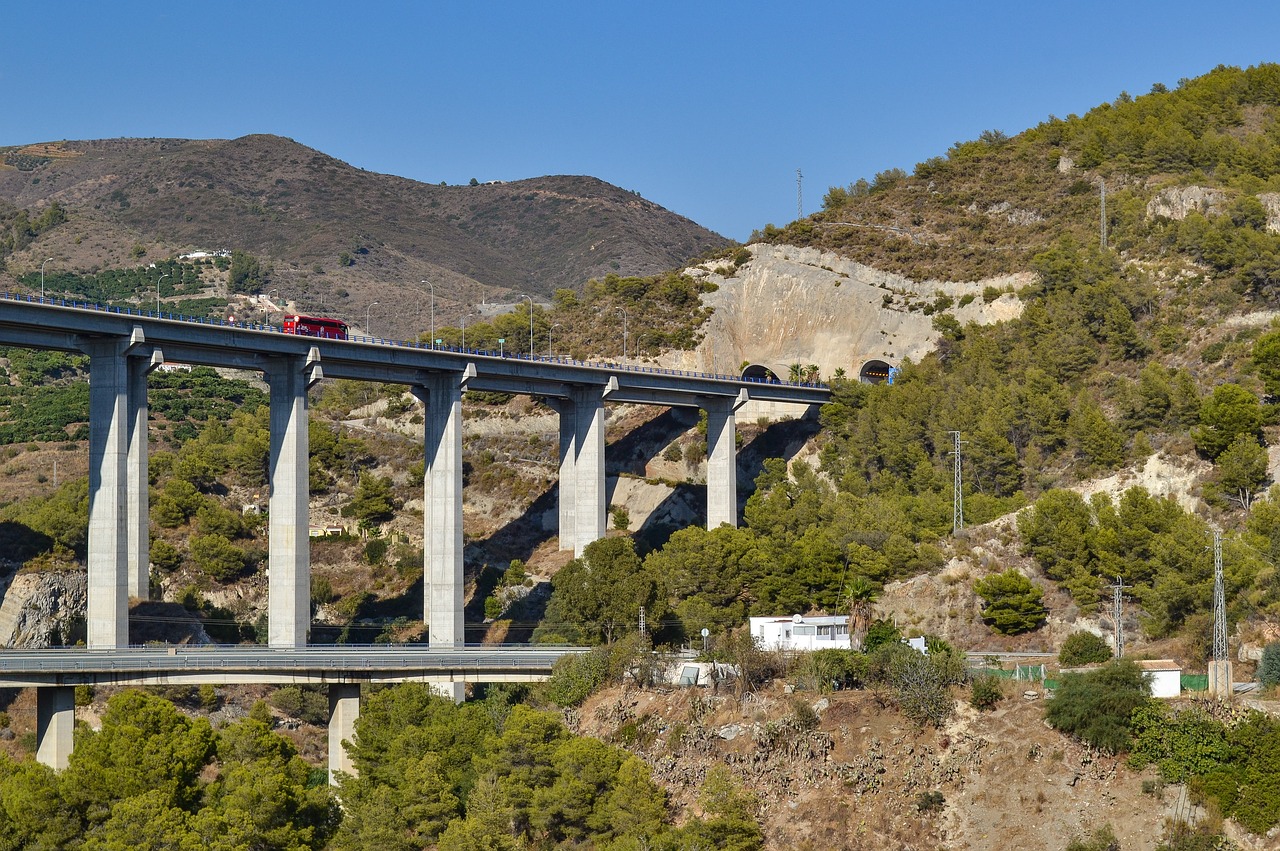 viaduct bridge spain free photo